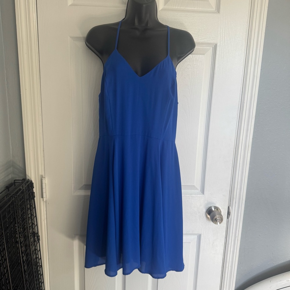 Express Blue Mini Dress - size 10